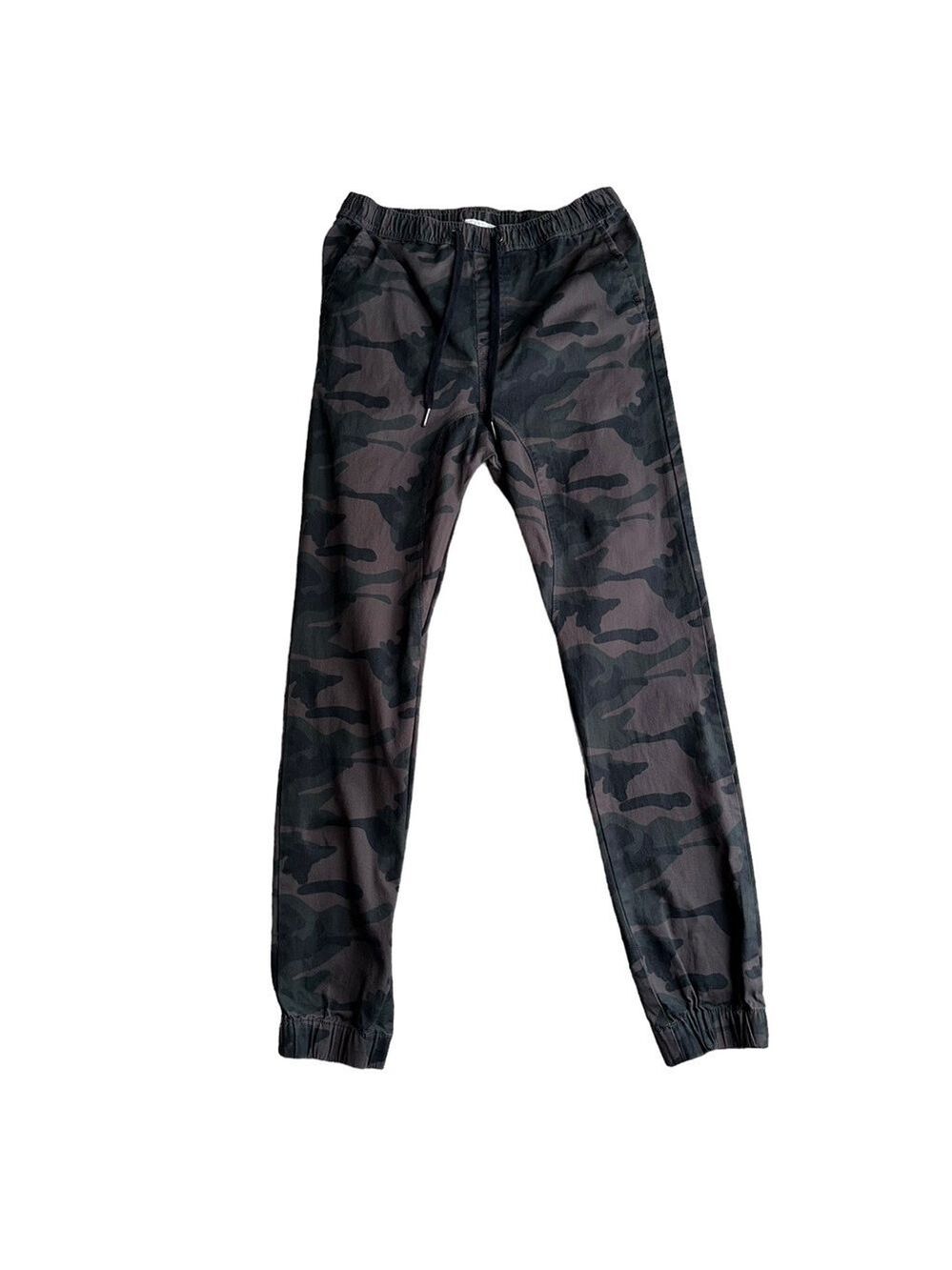 Men’s Hollywood Camouflage Drawstring Waist Joggers Size Small